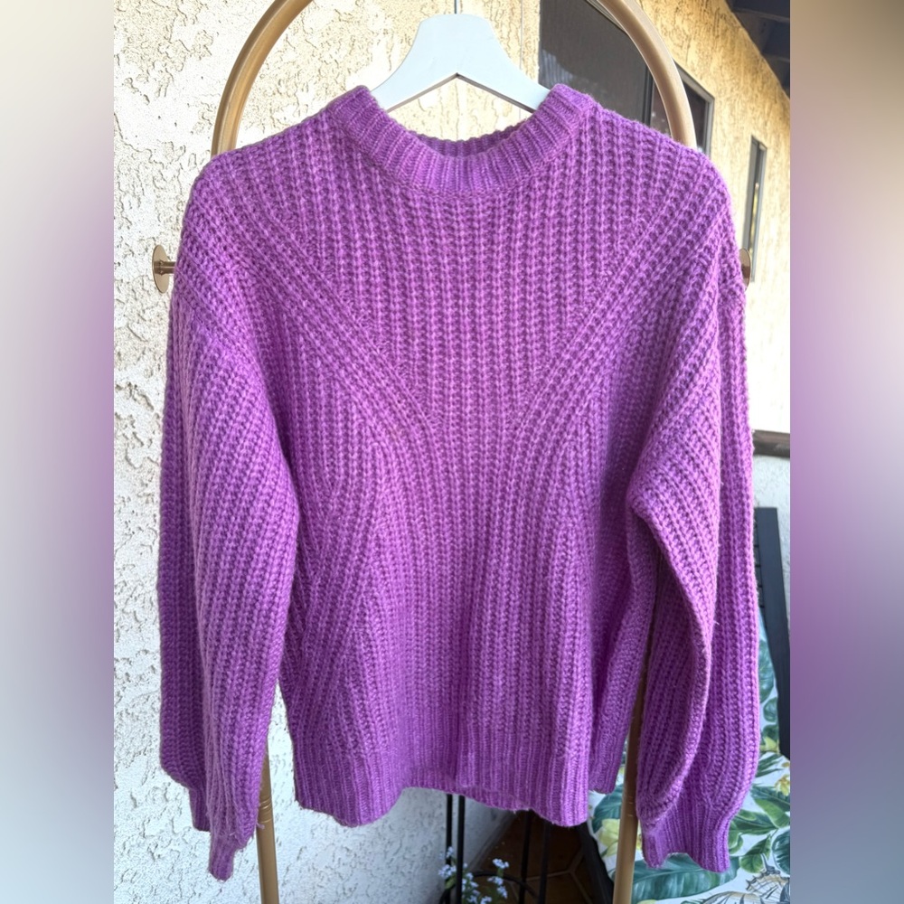 a.new.day Purple Women's Sweater